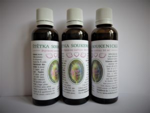 Tinktura štětka soukenická - lesní